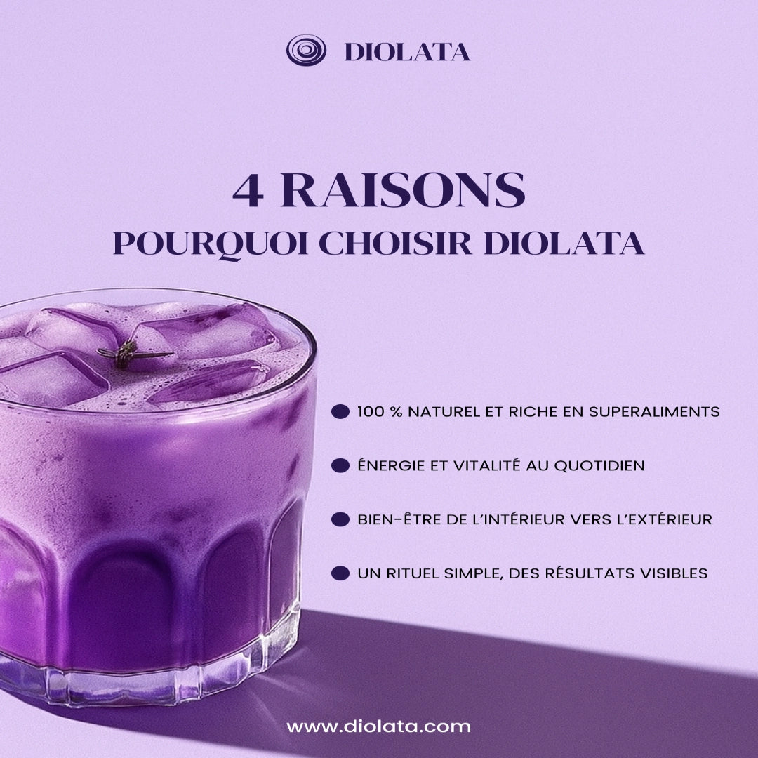 Poudre ube certifié bio - EU & USA