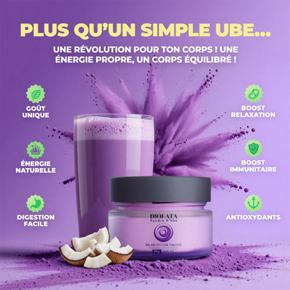 Poudre ube certifié bio - EU & USA