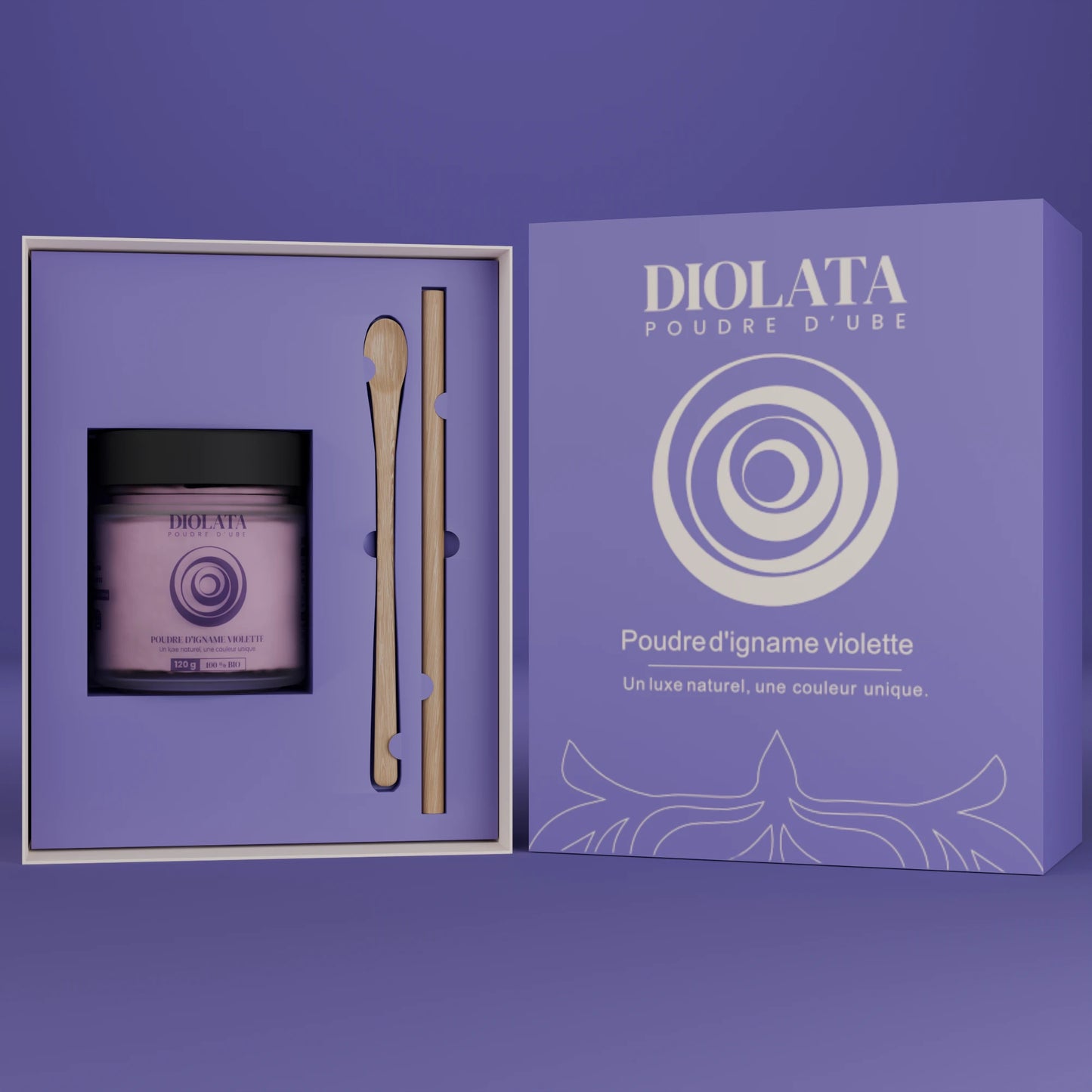 Poudre ube certifié bio - EU & USA