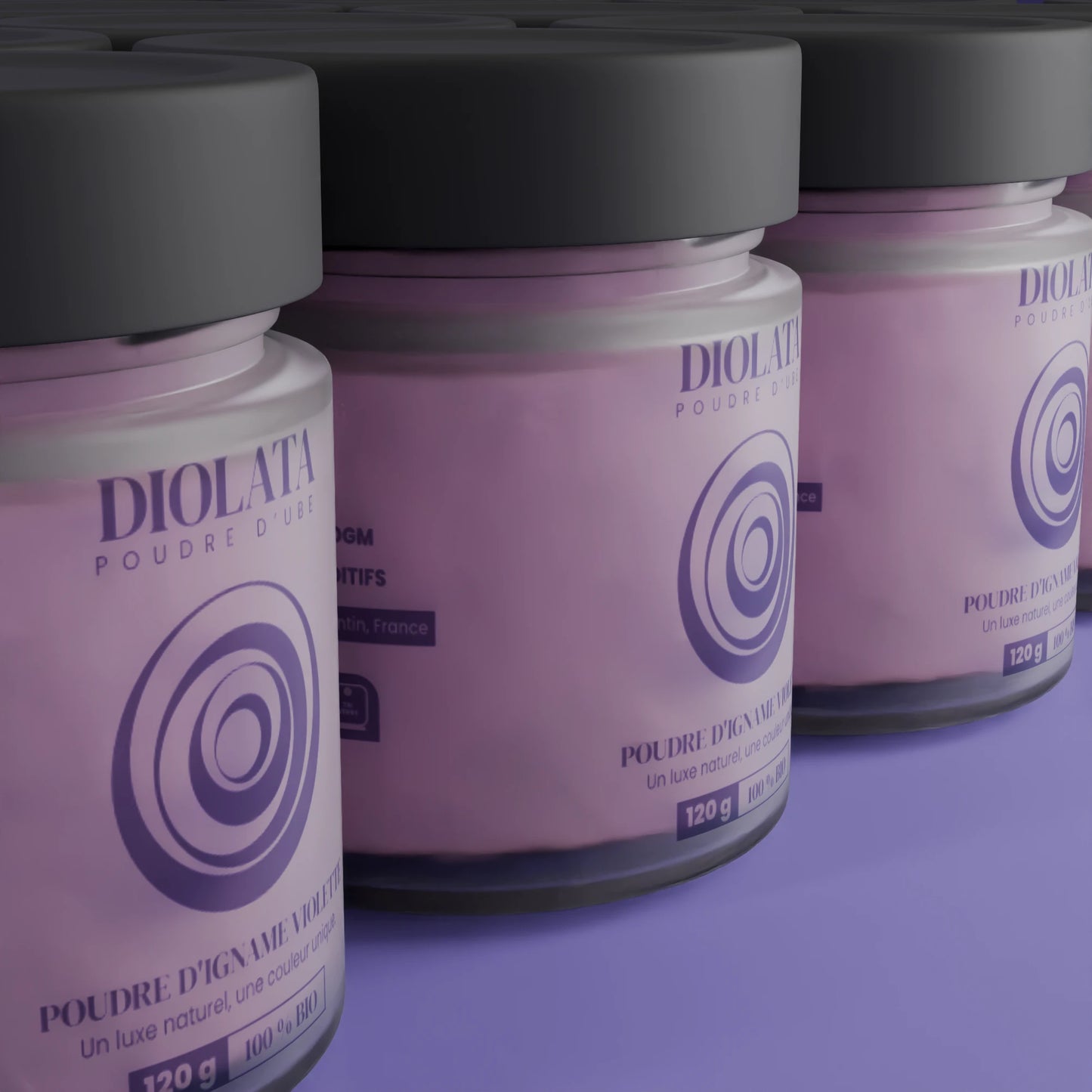 Poudre ube certifié bio - EU & USA