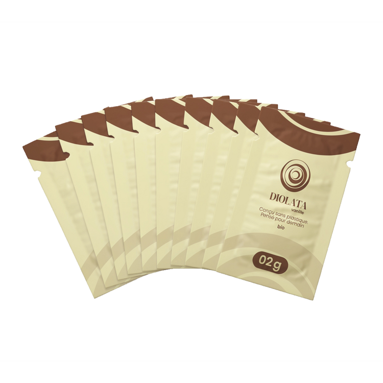 10 sachets - 20g vanille bio